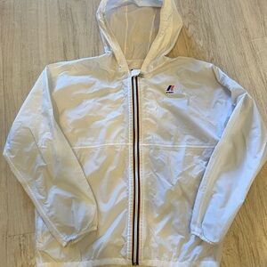 K-Way Ivory Hooded Jacket